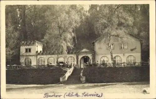 Ak Buckow in der Märkischen Schweiz, Gebäude