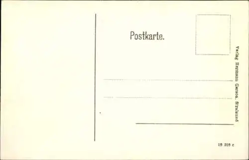 Ak Stralsund in Vorpommern, Überfahrt von Stralsund nach Rügen, Trajektschiff