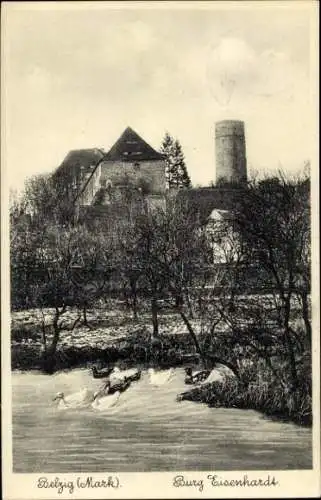 Ak Bad Belzig in der Mark, Burg Eisenhardt