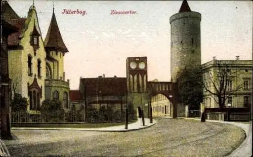 Ak Jüterbog in Brandenburg, Zinnaer Tor