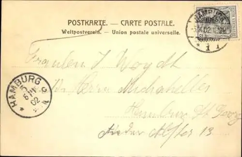 Ak Hamburg Nord Uhlenhorst, Feenteich
