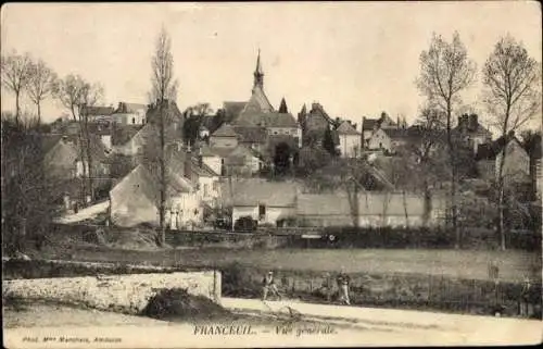 CPA Francueil Maine et Loire, Vue générale