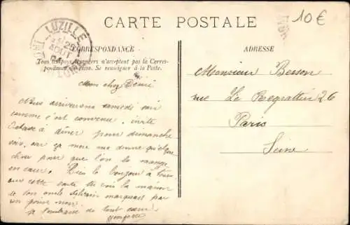 CPA Francueil Maine et Loire, Vue générale