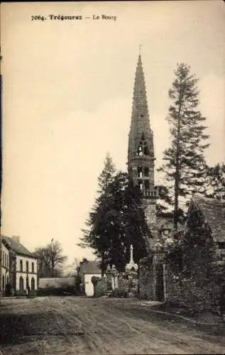 CPA Trégourez Finistère, le Bourg