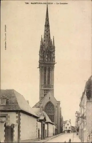 CPA Saint Pol de Léon Finistère, Le Creisker