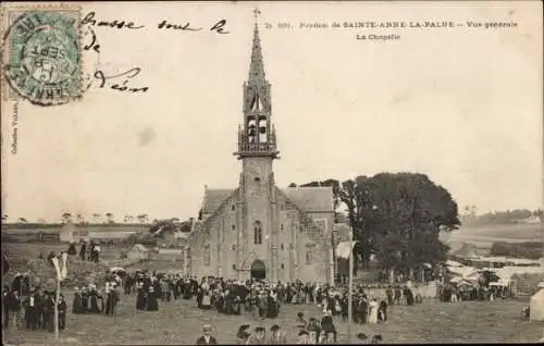 CPA Plonévez Porzay Finistère, Chapelle Sainte Anne la Palud