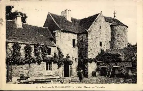 CPA Plougasnou Finistère, Le Vieux Manoir de Tromelin