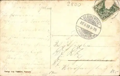 Ak Blumenthal Hansestadt Bremen, Forsthaus