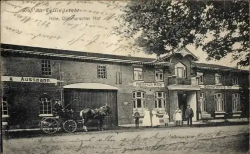 Ak Tellingstedt in Dithmarschen, Dithmarscher Hof, Heinrich Hille