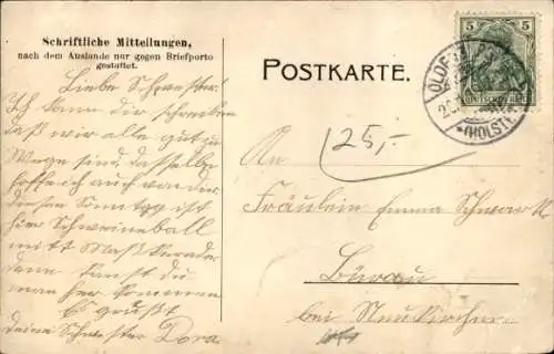 Ak Dannau in Schleswig Holstein, Gasthof