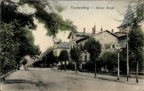 Ak Frankenberg an der Zschopau, Körnerstraße