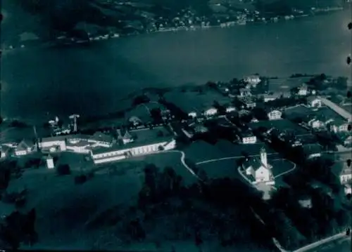 Foto Bad Wiessee in Oberbayern, Badeteil, Fliegeraufnahme