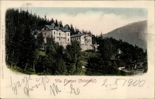 Ak Lienz Tirol, Villa Fracaro, Gribelehof