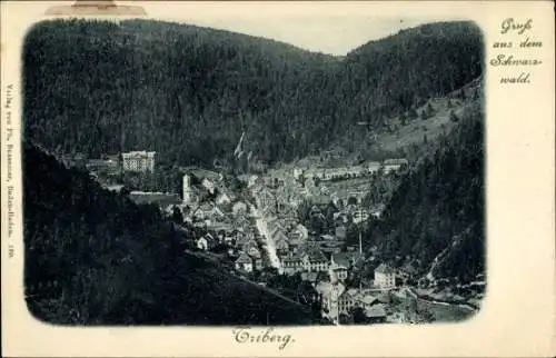 Ak Triberg im Schwarzwald, Gesamtansicht