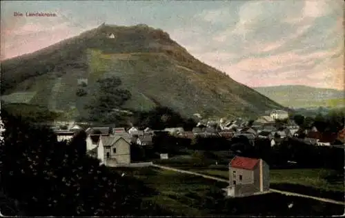Ak Bad Neuenahr Ahrweiler, Panorama mit Landskrone