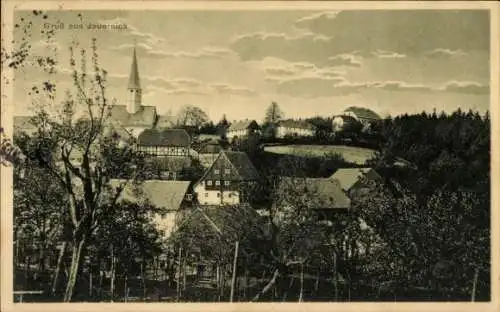 Ak Jauernick Markersdorf in Sachsen, Gesamtansicht