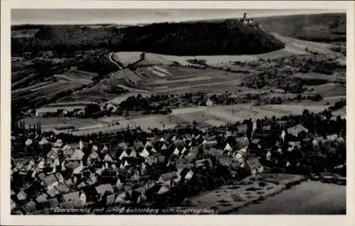 Ak Oberstenfeld in Württemberg, Fliegeraufnahme, Schloss Lichtenberg