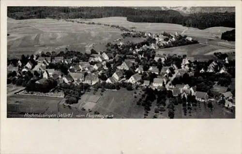 Ak Hoch Mössingen in Württemberg, Fliegeraufnahme