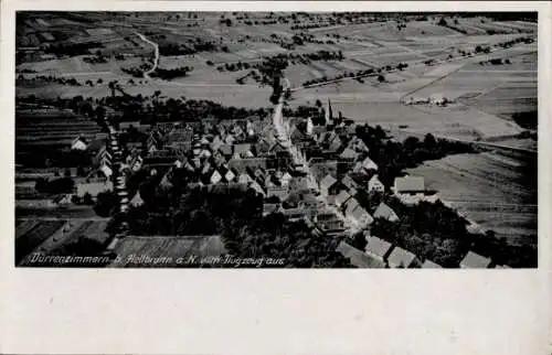Ak Dürrenzimmern Brackenheim an der Zaber Württemberg, Luftbild