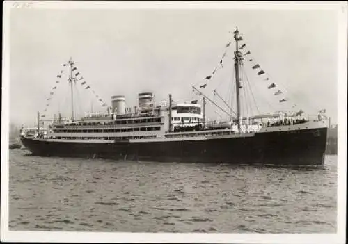 Ak Motorschiff Orinoco, HAPAG