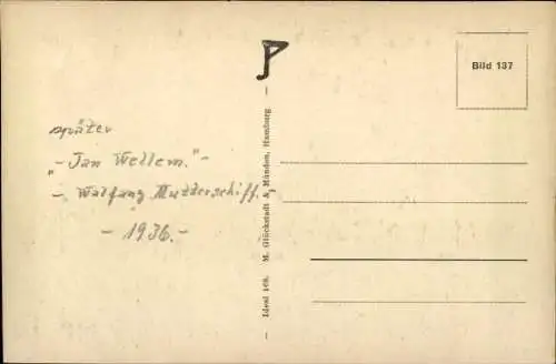 Ak Passagierdampfer Württemberg, HAPAG