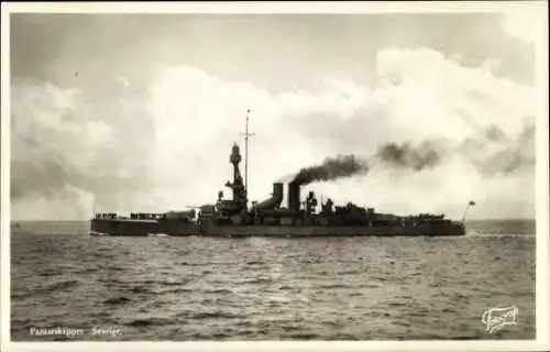 Ak Kriegsschiff, Pansarskeppet Sverige