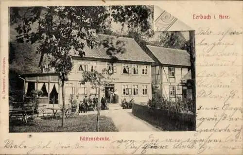 Ak Lerbach Osterode am Harz, Hüttenschenke