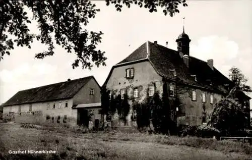 Ak Hünstetten im Taunus, Gasthof Hühnerkirche