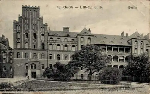 Ak Berlin Mitte, Königliche Charité, I. Medizinische Klinik