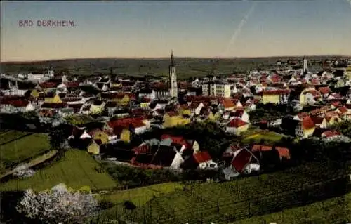 Ak Bad Dürkheim in der Pfalz, Gesamtansicht