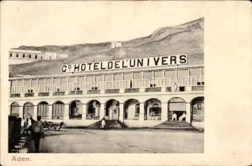 CPA Aden Yémen, Hotel de l'Univers