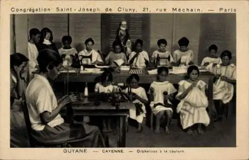 PC Cayenne French Guiana, Orphelines a la couture