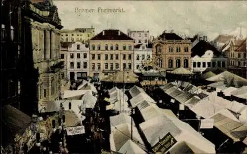 Ak Hansestadt Bremen, Freimarkt