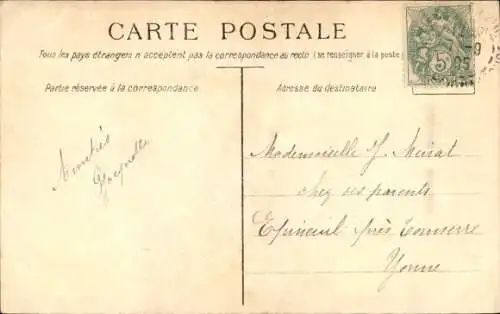 Ak Mädchen in Tracht, Holzschuhe