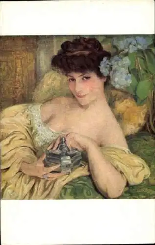 Künstler Ak Dufau, Portrait