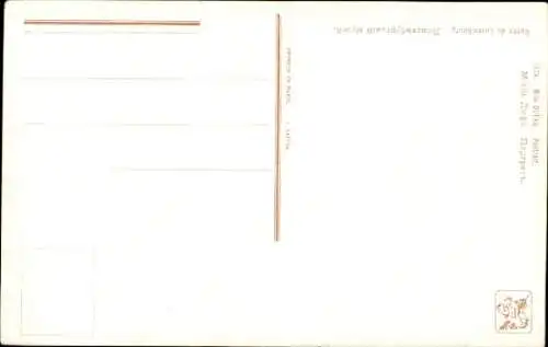 Künstler Ak Dufau, Portrait