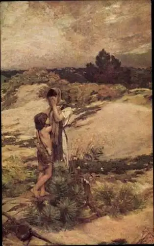 Künstler Ak J.-Ch. Cazin, Ismael