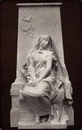 Ak Plastik von Antonin Mercier, Erinnerung