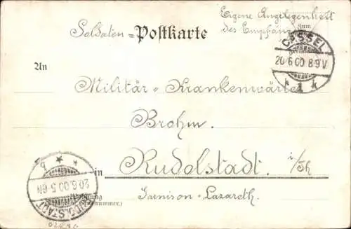 Ak Frau-Porträt, Dunkle Haare, Profil