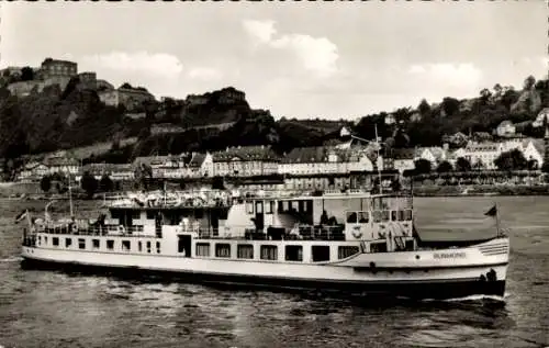 Ak Passagierschiff Rijnmond