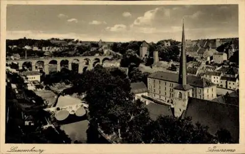 Ak Luxemburg Luxembourg, Panorama