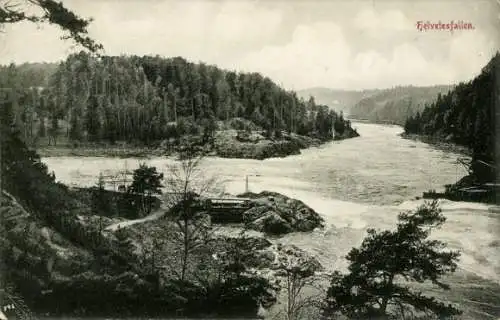 Ak Orsa Schweden, Helvetesfallen