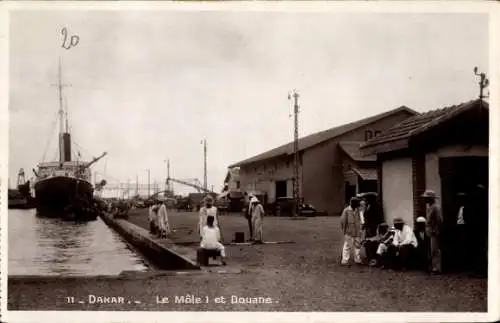 Ak Dakar Senegal, Le Môle 1 et Douane, Hafenpartie, Zollamt
