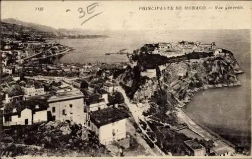 Ak Monaco, Gesamtansicht