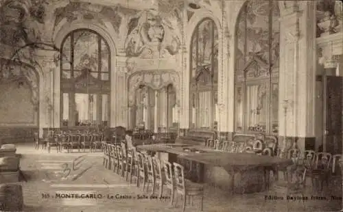 CPA Monte-Carlo Monaco, Le Casino, Salle des Jeux