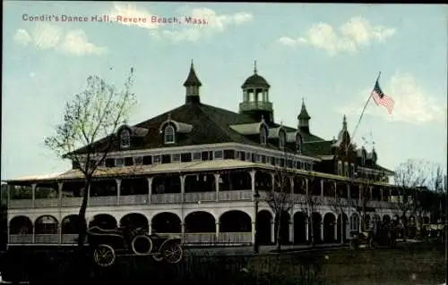 PC Revere Beach Massachusetts USA, Condit's Dance Hall