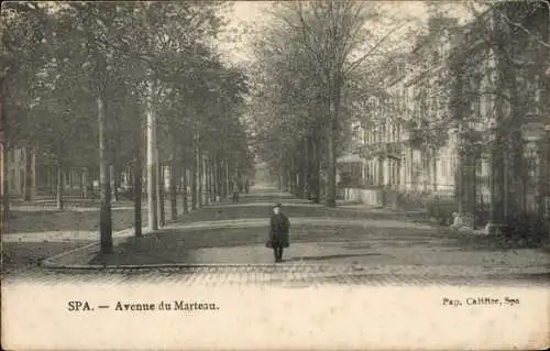 CPA Spa Wallonie Liège, Avenue du Marteau