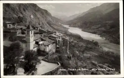 Ak Touet de Beuil Alpes Maritimes, Vallee du Var