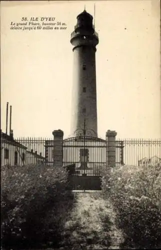 Ak Ile d'Yeu Vendée, Grand Phare