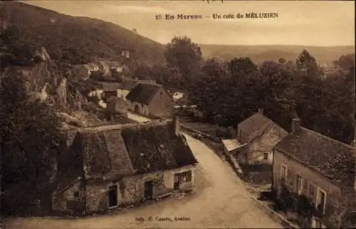 Ak Meluzien Yonne, Teilansicht
